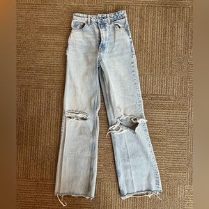 Zara wide leg jeans